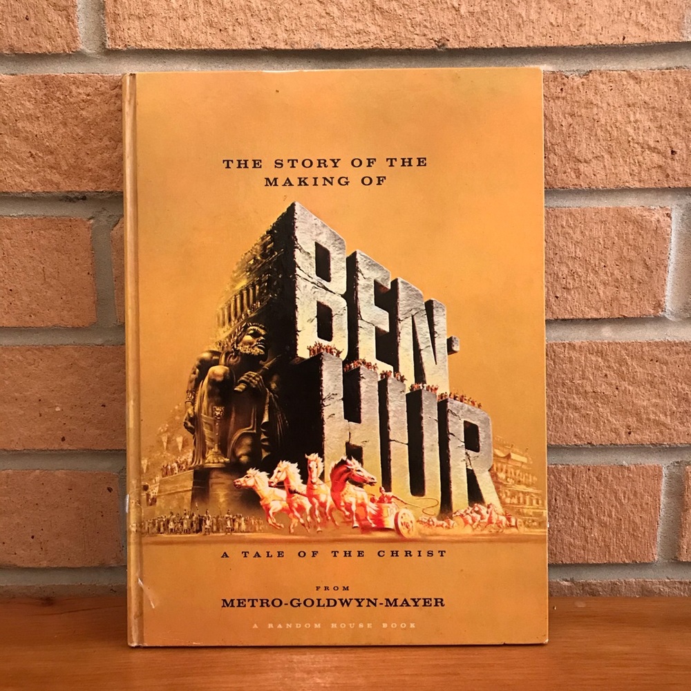 Ben Hur Movie Book Vintage